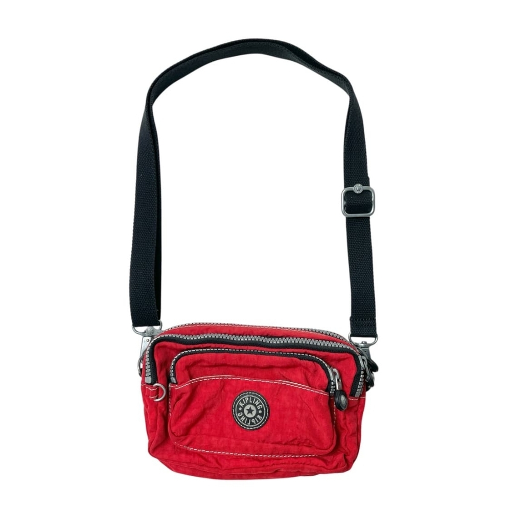 Kipling Crossbody Convertible To Belt Bag Red